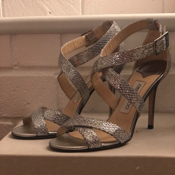 sparkly jimmy choo heels